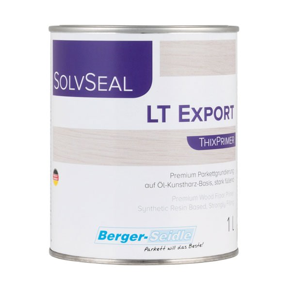 Гель быстросохнущий на растворителях однокомпонетный Berger-Seidle SolvSeal LT Export ThixPrimer 1 л