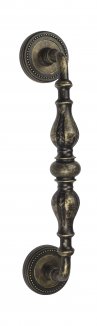 VNZ2208 Дверная ручка скоба VENEZIA GIFESTION  D3 285мм (230мм) античная бронза латунь Италия
