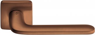CLB081 Дверная ручка на квадратной розетке COLOMBO Roboquattro S ID51RSB-VM матовый винтаж модерн мн