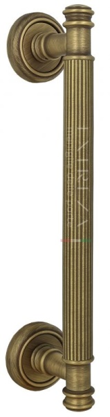 109963 Дверная ручка скоба EXTREZA BENITO 307 матовая бронза F03 классика многослойное гальваническо