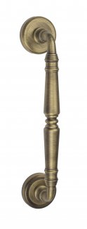 VNZ598 Дверная ручка скоба VENEZIA VIGNOLE D1 260мм (210мм) матовая бронза латунь Италия
