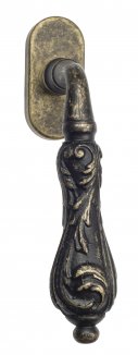 VNZ789 Ручка оконная VENEZIA MONTE CRISTO  FW античная бронза латунь Италия