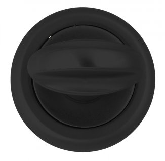 VNZ3872 Фиксатор поворотный на круглой розетке VENEZIA WC 2 D1 черный классика латунь Италия