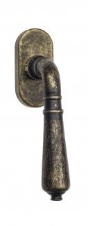 VNZ797 Ручка оконная VENEZIA VIGNOLE FW античная бронза латунь Италия