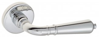 FCT720 Дверная ручка на круглой розетке Fratelli Cattini VIGNOLE 7.7-CR полированный хром латунь Ита