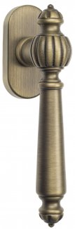 FCT824 Ручка оконная Fratelli Cattini PELLESTRINA  FW 7-BY матовая бронза латунь Италия