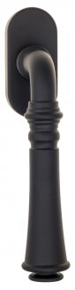 FCT806 Ручка оконная Fratelli Cattini GRACIA FW 7-NM матовый черный латунь Италия