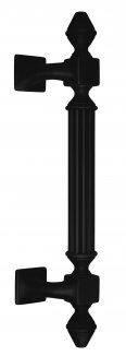 VNZ3992 Дверная ручка скоба VENEZIA IMPERIONE 365мм (265мм) матовый черный латунь Италия