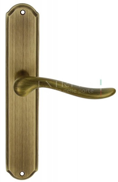 119610 Дверная ручка на планке PL01 EXTREZA TOLEDO 323 матовая бронза F03 классика многослойное галь