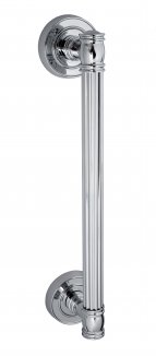 VNZ2171 Дверная ручка скоба VENEZIA IMPERO  D6 320мм (260мм) полированный хром латунь Италия