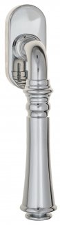 FCT808 Ручка оконная Fratelli Cattini GRACIA FW 7-CR полированный хром латунь Италия