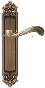 122540 Дверная ручка на планке PL02 EXTREZA NINA 317 матовая бронза F03 классика многослойное гальва