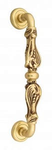 VNZ959 Дверная ручка скоба VENEZIA FLORENCE  D1 310мм (260мм) полированная латунь Италия