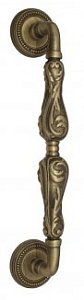 VNZ584 Дверная ручка скоба VENEZIA MONTE CRISTO  D3 315мм (260мм) матовая бронза латунь Италия