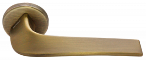 119134 Ручка на круглой розетке Morelli COMETA  кофе модерн многослойное гальваническое покрытие zam