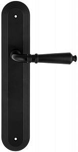 119407 Дверная ручка на планке PL05 EXTREZA PETRA 304 матовый черный F22 классика многослойное гальв