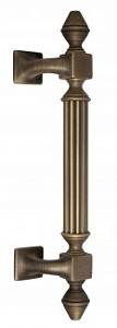 VNZ3202 Дверная ручка скоба VENEZIA IMPERIONE 365мм (265мм) матовая бронза латунь Италия