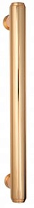 VNZ1649 Дверная ручка скоба VENEZIA EXA  290мм (250мм) золото 24К латунь Италия