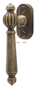 109476 Ручка оконная EXTREZA DANIEL 308  F03 матовая бронза латунь Италия