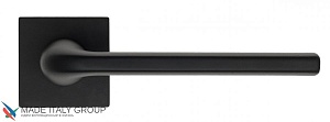 FCT154 Дверная ручка на квадратной розетке Fratelli Cattini LINEA  8-NM матовый черный zamak (ЦАМ) И