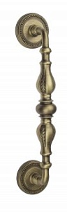 VNZ555 Дверная ручка скоба VENEZIA GIFESTION  D3 285мм (230мм) матовая бронза латунь Италия