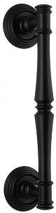 136246 Дверная ручка скоба EXTREZA PIERO 326 матовый черный F22 классика многослойное гальваническое