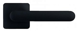 CLB437 Дверная ручка на квадратной розетке COLOMBO ONEQ CC21RSB-C03 черный модерн многослойное гальв