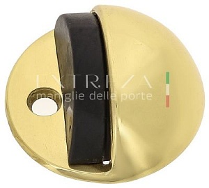 103122 Упор дверной напольный EXTREZA D41 F01 полированное золото латунь Италия