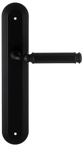 135871 Дверная ручка на планке PL05 EXTREZA BENITO 307 матовый черный F22 классика многослойное галь