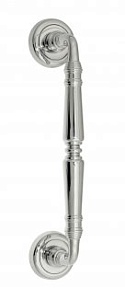 VNZ2754 Дверная ручка скоба VENEZIA VIGNOLE D1 260мм (210мм) полированный хром латунь Италия
