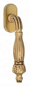 VNZ2108 Ручка оконная VENEZIA OLIMPO  FW французское золото/коричневый латунь Италия