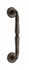 VNZ596 Дверная ручка скоба VENEZIA VIGNOLE D1 260мм (210мм) античная бронза латунь Италия