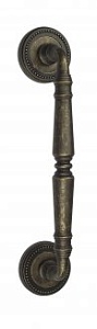 VNZ604 Дверная ручка скоба VENEZIA VIGNOLE D3 265мм (210мм) античная бронза латунь Италия