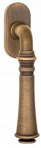 FCT809 Ручка оконная Fratelli Cattini GRACIA FW 7-BY матовая бронза латунь Италия