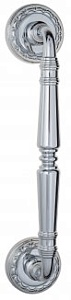 VNZ2755 Дверная ручка скоба VENEZIA VIGNOLE D2 263мм (210мм) полированный хром латунь Италия