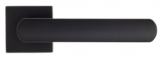 FCT235 Дверная ручка на квадратной розетке Fratelli Cattini NEVADA 8-NM матовый черный zamak (ЦАМ) И