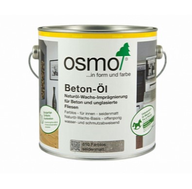 610 Прозрачное защитное масло для бетона для внутренних работ OSMO Германия