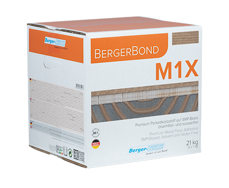 Паркетный клей Berger-Seidle Bond M1X однокомпонетный эластичный полиуретановый 21кг Германия